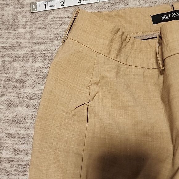 Holt Renfrew- wide leg wool pants - Picture 5 of 6